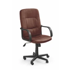 OFFICE CHAIR DENZEL, DARK BROWN